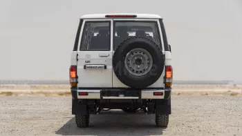 TOYOTA LAND CRUISER 76 2025 MODEL YEAR WHITE COLOR 