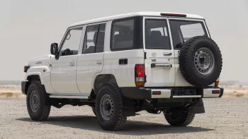 TOYOTA LAND CRUISER 76 2025 MODEL YEAR WHITE COLOR 