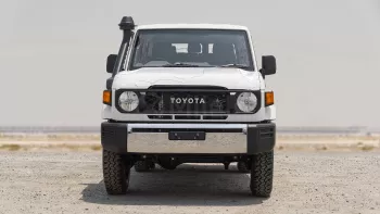 TOYOTA LAND CRUISER 76 2025 MODEL YEAR WHITE COLOR 