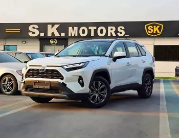 Toyota RAV4 Elite Plus 2.5L Hybrid 2025 Model Year White Color