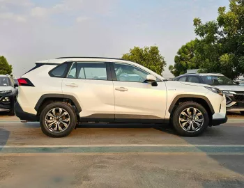 Toyota RAV4 Elite Plus 2.5L Hybrid 2025 Model Year White Color