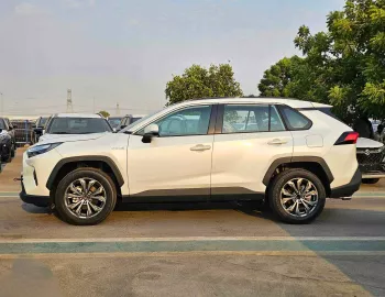 Toyota RAV4 Elite Plus 2.5L Hybrid 2025 Model Year White Color