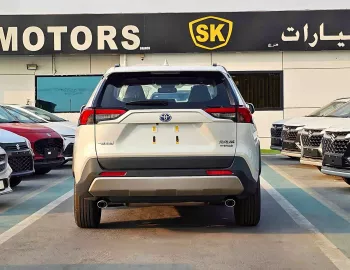 Toyota RAV4 Elite Plus 2.5L Hybrid 2025 Model Year White Color