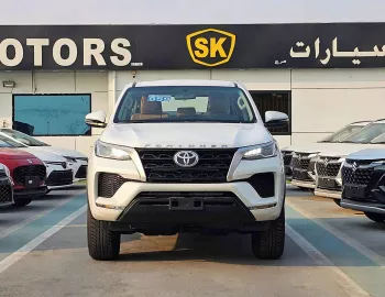 Toyota Fortuner EX.R 2.4L Diesel V4 2025 Model Year White Color