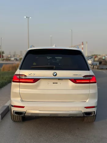 BMW X7 Xdrive 40i 3.0L V6 Petrol 2021 Model Year White Color Exterior