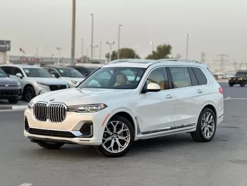 BMW X7 Xdrive 40i 3.0L V6 Petrol 2021 Model Year White Color Exterior