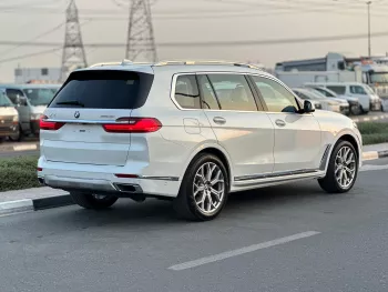 BMW X7 Xdrive 40i 3.0L V6 Petrol 2021 Model Year White Color Exterior