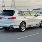 BMW X7 Xdrive 40i 3.0L V6 Petrol 2021 Model Year White Color Exterior - Thumbnail 4