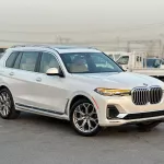 BMW X7 Xdrive 40i 3.0L V6 Petrol 2021 Model Year White Color Exterior - Thumbnail 3