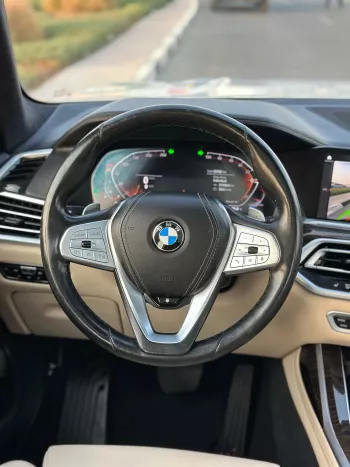 BMW X7 Xdrive 40i 3.0L V6 Petrol 2021 Model Year White Color Exterior