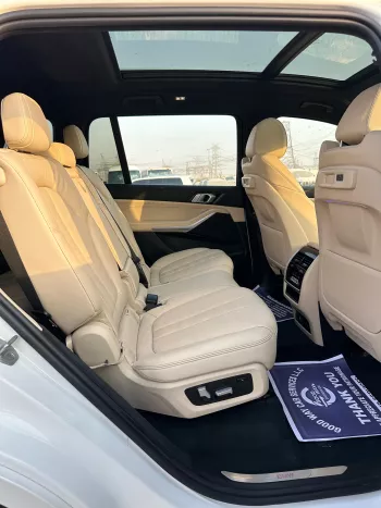 BMW X7 Xdrive 40i 3.0L V6 Petrol 2021 Model Year White Color Exterior