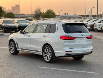 BMW X7 Xdrive 40i 3.0L V6 Petrol 2021 Model Year White Color Exterior