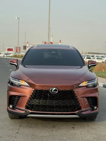 Lexus RX350 Premium 2.4L Petrol V4 2023 Model Year Bronze Color Exterior
