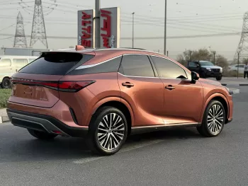 Lexus RX350 Premium 2.4L Petrol V4 2023 Model Year Bronze Color Exterior
