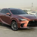 Lexus RX350 Premium 2.4L Petrol V4 2023 Model Year Bronze Color Exterior - Thumbnail 1