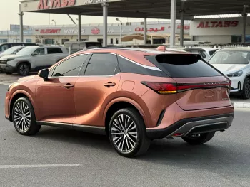Lexus RX350 Premium 2.4L Petrol V4 2023 Model Year Bronze Color Exterior