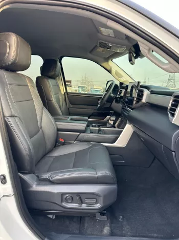 Toyota Tundra Limited Crewmax Full Option V6 2023 Model Year White Color