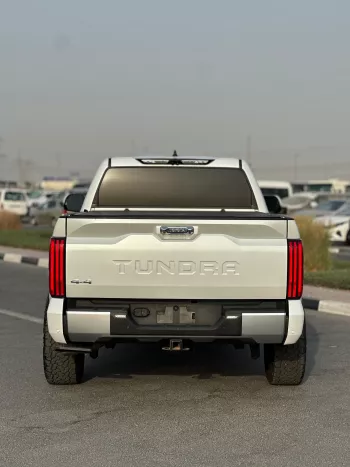 Toyota Tundra Limited Crewmax Full Option V6 2023 Model Year White Color