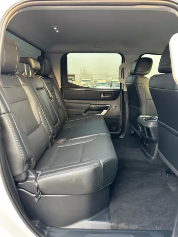 Toyota Tundra Limited Crewmax Full Option V6 2023 Model Year White Color