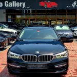 BMW 520i 2.0-liter TwinPower Turbo inline-4 2020 Model Year Black Color Exterior  - Thumbnail 1