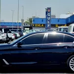 BMW 520i 2.0-liter TwinPower Turbo inline-4 2020 Model Year Black Color Exterior  - Thumbnail 8