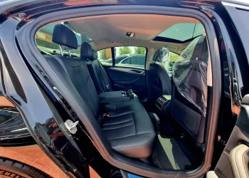 BMW 520i 2.0-liter TwinPower Turbo inline-4 2020 Model Year Black Color Exterior 