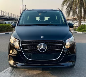 Mercedes-Benz V300 2025 Model Year Gcc Specs Black Color Exterior
