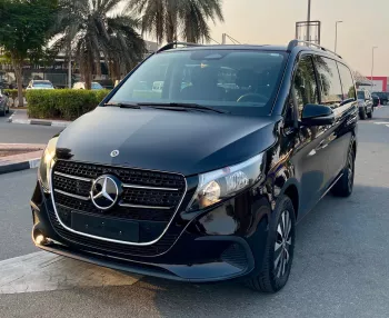 Mercedes-Benz V300 2025 Model Year Gcc Specs Black Color Exterior