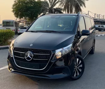 Mercedes-Benz V300 2025 Model Year Gcc Specs Black Color Exterior