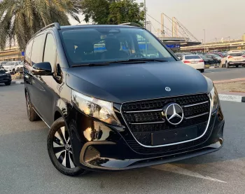 Mercedes-Benz V300 2025 Model Year Gcc Specs Black Color Exterior