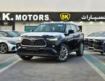 Toyota Highlander Limited 2.5L Hybrid 2025 Model Year Black Color
