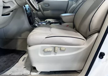 Nissan Patrol Platinum 5.6L Petrol V8 2016 Model Year White Color Exterior 