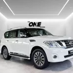 Nissan Patrol Platinum 5.6L Petrol V8 2016 Model Year White Color Exterior  - Thumbnail 1