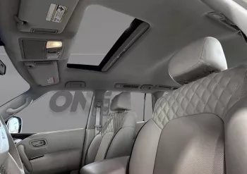 Nissan Patrol Platinum 5.6L Petrol V8 2016 Model Year White Color Exterior 