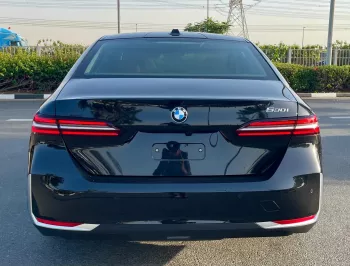 BMW 530i 2.0L Petrol RWD 2025 Model Year Black Color Exterior 