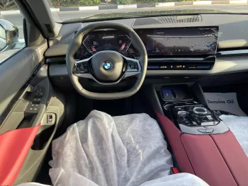 BMW 530i 2.0L Petrol RWD 2025 Model Year Black Color Exterior 
