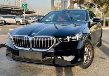 BMW 530i 2.0L Petrol RWD 2025 Model Year Black Color Exterior 