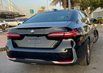 BMW 530i 2.0L Petrol RWD 2025 Model Year Black Color Exterior 