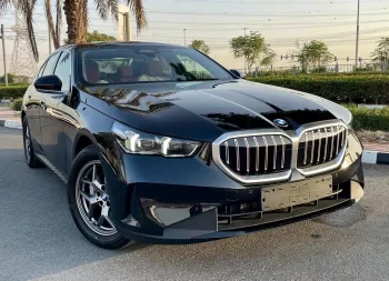 BMW 530i 2.0L Petrol RWD 2025 Model Year Black Color Exterior 