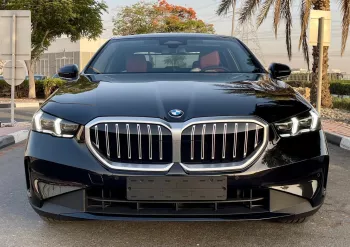 BMW 530i 2.0L Petrol RWD 2025 Model Year Black Color Exterior 