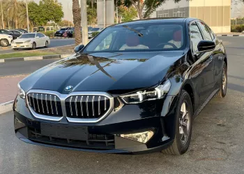BMW 530i 2.0L Petrol RWD 2025 Model Year Black Color Exterior 