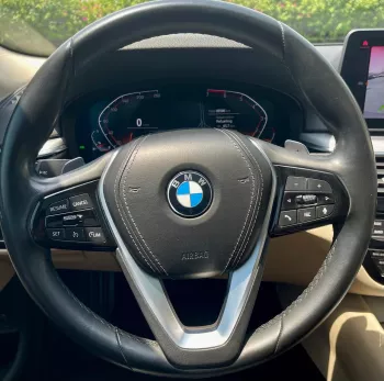 BMW 520i 2.0L Petrol RWD 2021 Model Year Grey Color Exterior