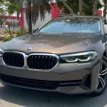BMW 520i 2.0L Petrol RWD 2021 Model Year Grey Color Exterior - Thumbnail 1