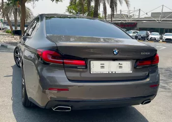 BMW 520i 2.0L Petrol RWD 2021 Model Year Grey Color Exterior
