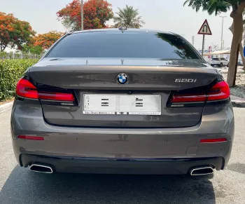 BMW 520i 2.0L Petrol RWD 2021 Model Year Grey Color Exterior