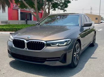 BMW 520i 2.0L Petrol RWD 2021 Model Year Grey Color Exterior