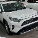 Toyota RAV4 2.5L Hybrid V4 2020 Model Year White Color Exterior - Thumbnail 2