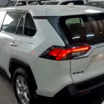 Toyota RAV4 2.5L Hybrid V4 2020 Model Year White Color Exterior - Thumbnail 3