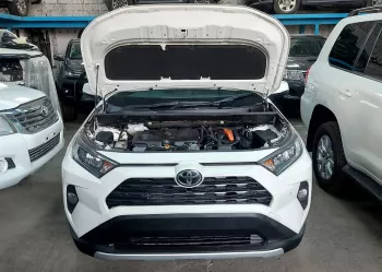 Toyota RAV4 2.5L Hybrid V4 2020 Model Year White Color Exterior