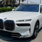 BMW 735i 3.0L Petrol 2026 Model Year White Color Exterior  - Thumbnail 4